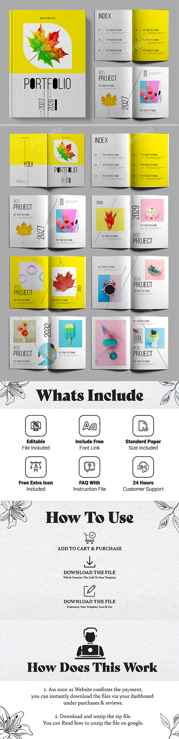 Creative Portfolio Design Layout