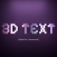 Pixelate 3D Typography Animation - 3DOcean Item for Sale