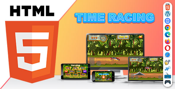 Time Racing ( HTML5 ) Car Game