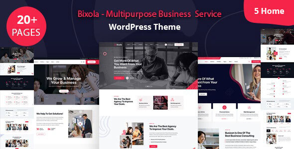 Bixola – Multipurpose Business Service WordPress Theme – 0 Sold!