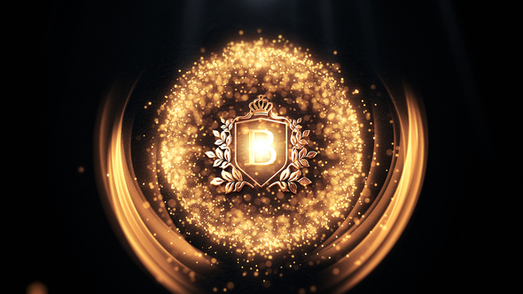 Gold Luxury Logo Intro