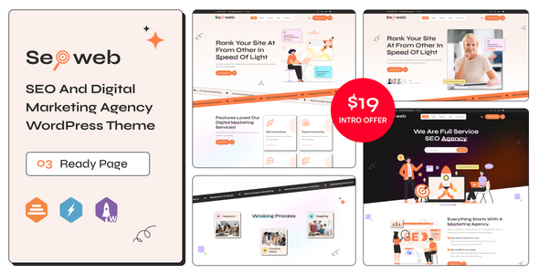 Seoweb – SEO And Digital Marketing Agency WordPress Theme – 0 Sold!