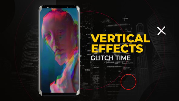 Vertical Glitch Time Effects