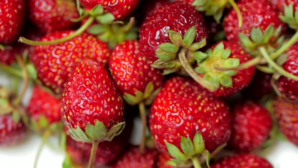 Fresh Fruits Appetizing and Beautiful Strawberries As Food Background. Organic Healthy Ripe