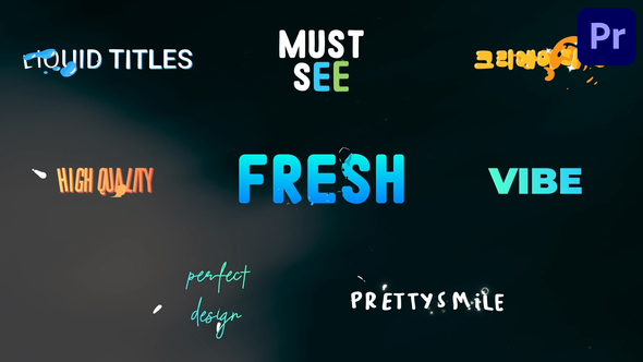 Liquid Titles for Premiere Pro