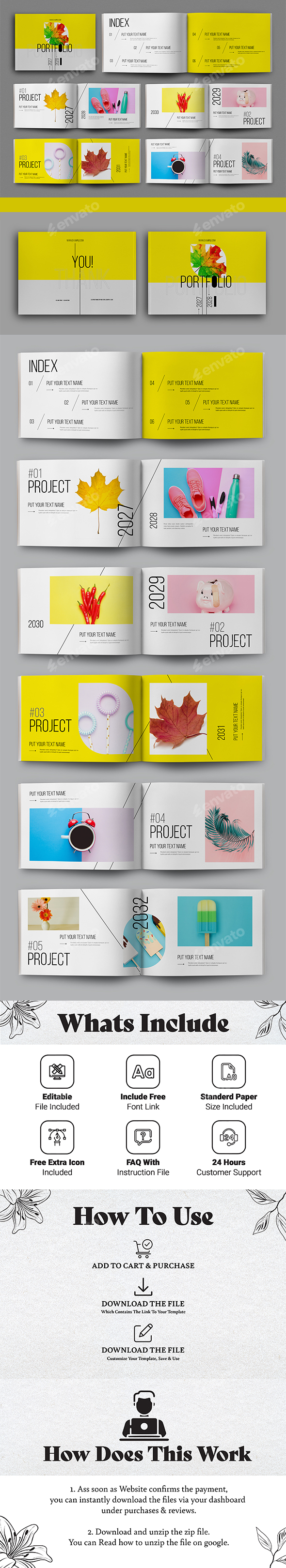 Creative Portfolio Design Layout