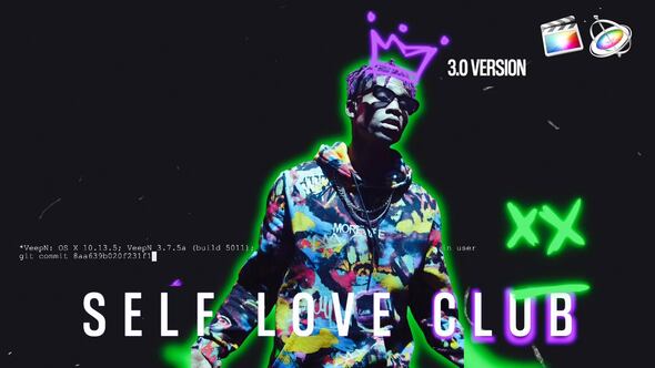 Grunge Neon Personal Promo alt