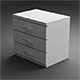 Simple Set of Drawers - 3DOcean Item for Sale