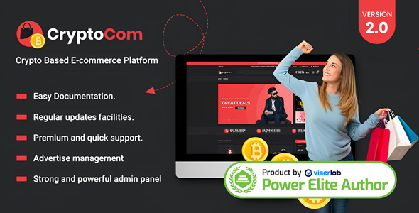 CryptoCom – Crypto Based Ecommerce Shopping Platform