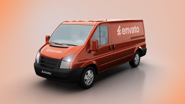 Delivery Car Logo Reveal