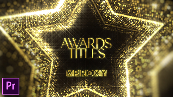 Awards Titles - Premiere Pro