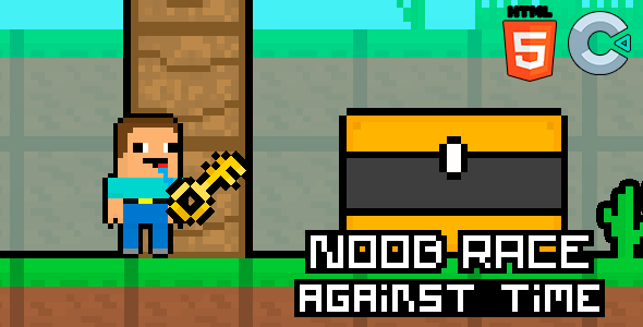 Noob Race Against Time - HTML5 Game - Construct 3