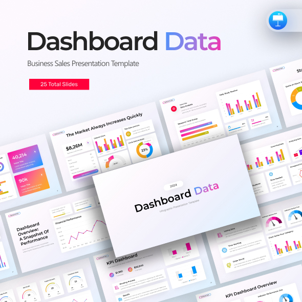 Dashboard Data Keynote Template