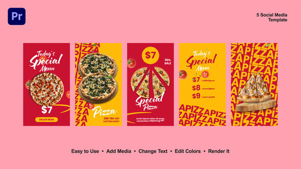 Pizza Instagram Stories