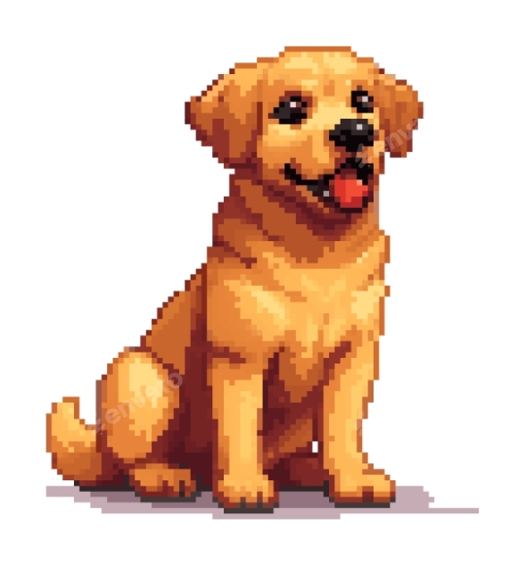 Dog Pixel Art