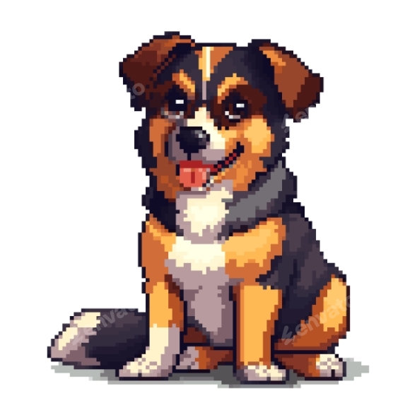 Dog Pixel Art