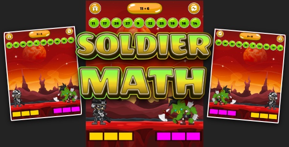 Soldier Math - Cross Platform Math Game