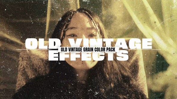 Old Vintage Grain Color Effects Pack