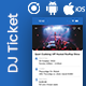 Events App | DJ App | Android + iOS Template | Ionic | Ticket Booking App | DJETicket - CodeCanyon Item for Sale