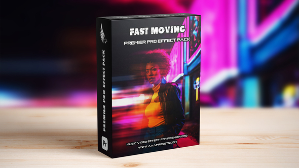 Fast Moving Transitions for Premiere Pro