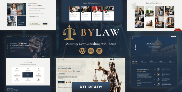 ByLaw – Lawyer, Law Firm WordPress