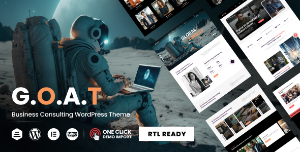 G.O.A.T – Business Agency WordPress Theme