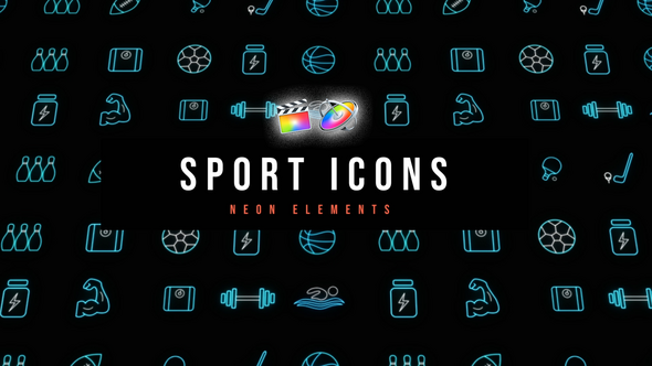Sport Neon Icons alt