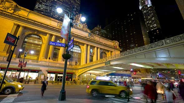 Traffic Near Grand Central Terminal