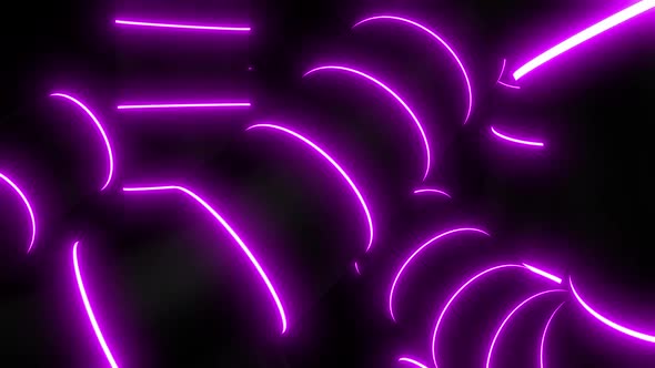 4k Colored Neon Knot Loops Pack