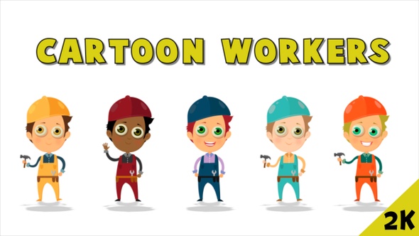 Cartoon Workers