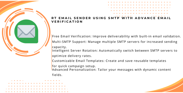 RT Email Sender Using SMTP With Advance Email Verification