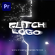 Glitch Bokeh Logo Intro - VideoHive Item for Sale