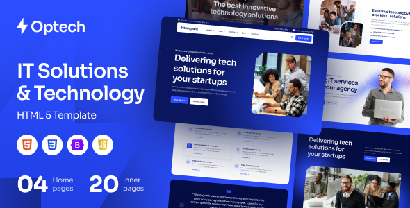 Optech – IT Solutions and Services HTML5 Template – 0 Sold!