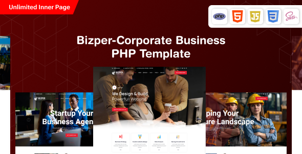 Bizper – PHP Consulting Business Template