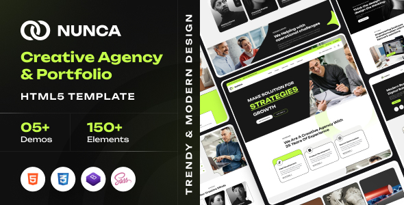 Nunca - Creative Agency & Portfolio HTML5 Template