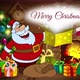 Christmas Animated Card Santa Claus In The Forest 5 - VideoHive Item for Sale