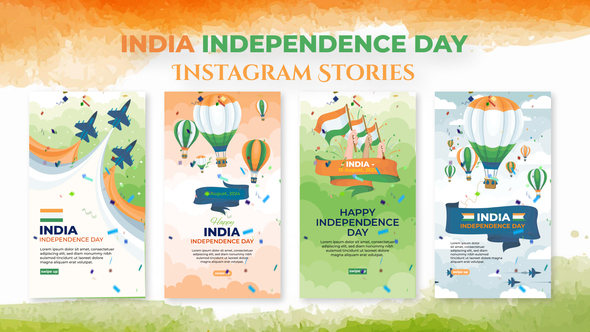 India Independence Day Instagram Stories