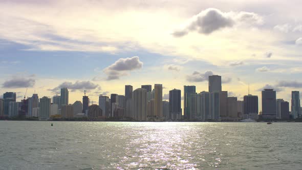 Panoramic view of Miami