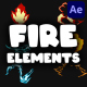 Fire Elements | After Effects - VideoHive Item for Sale