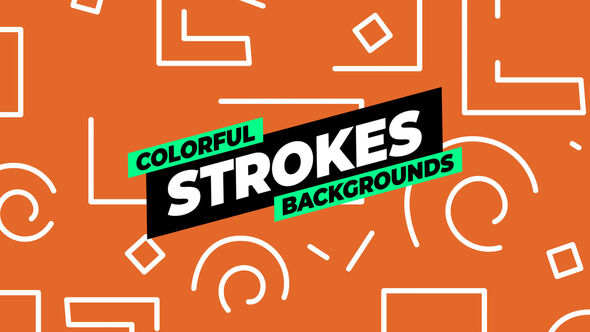 Colorful Strokes Backgrounds alt