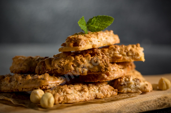 Cookies with hazelnuts