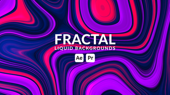 Fractal Liquid Backgrounds alt