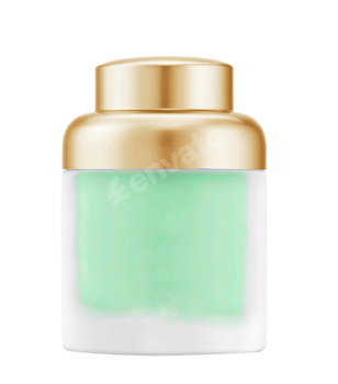 Cosmetics cream bottle