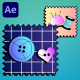 Sewing Icons And Titles for After Effects - VideoHive Item for Sale