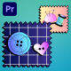 Sewing Icons And Titles for Premiere Pro - VideoHive Item for Sale