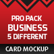 Business Card Mockup v1 - GraphicRiver Item for Sale