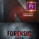 Forensic Files Title Sequence PRO - VideoHive Item for Sale