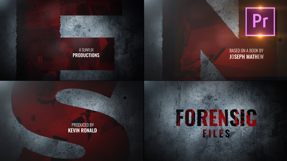 Forensic Files Title Sequence PRO