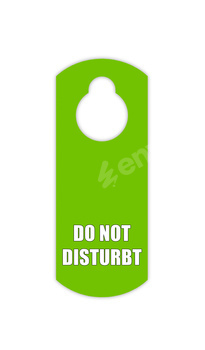 Do not disturb tag