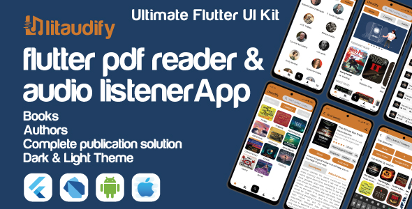 Litaudify pdf Reader & Audio Book Listener App